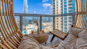 BellaVista - 2BR at The Residences Downtown Boulevard Full Burj Khalifa and Fountain view